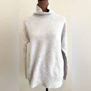 VINTAGE 90s/Y2K Abercrombie & Fitch Cozy Gray Turtleneck Sweater